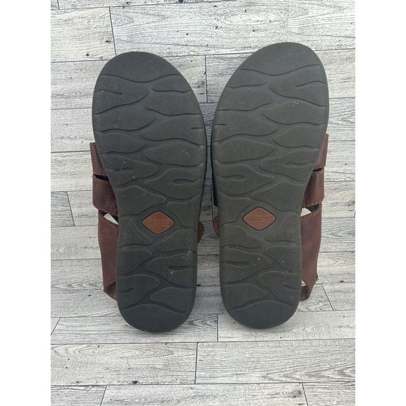 Born Hand Crafted Footwear Mens Brown Leather Fisherman Sandals Size 14M - Picture 8 of 8
